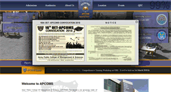 Desktop Screenshot of apcoms.edu.pk